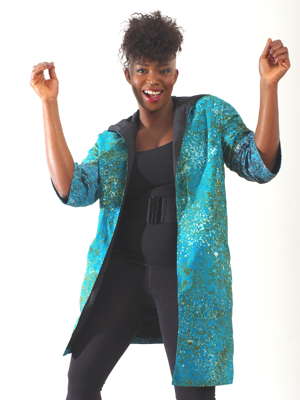 Afrikanisch inspirierte Jacken nachhaltige Mode