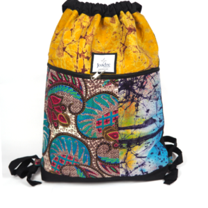 Joadre Rucksack mit Afrikanischem Stoff